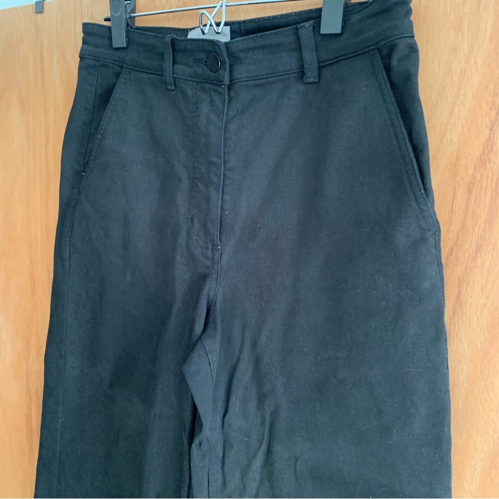 Everlane wide leg black jeans